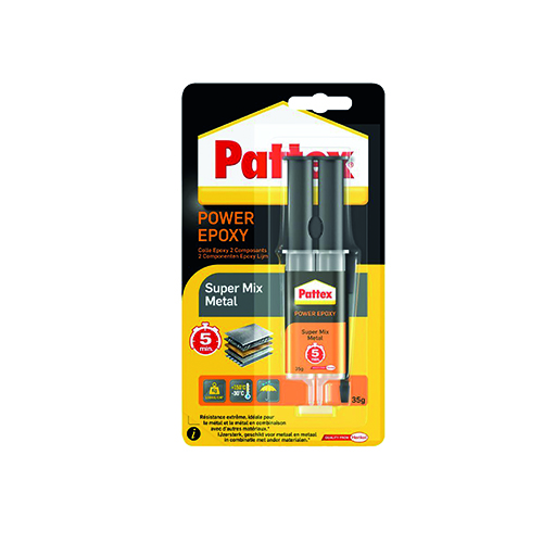 Pattex epoxy lijm 2-componenten metaal 6 ml