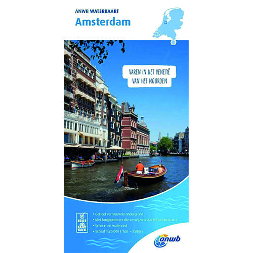 ANWB Waterkaart Amsterdam
