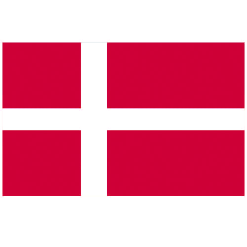 Vlag Denemarken 100 x 150cm