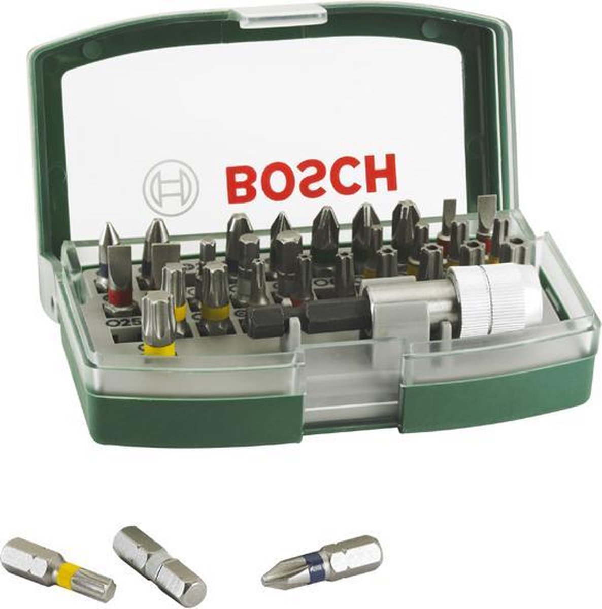 Bosch Schroefbitset met kleurcodering – 32-delig