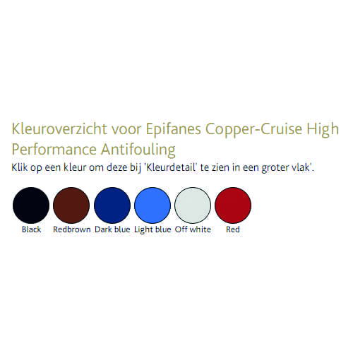 Epifanes antifouling coppercruise 2.5ltr