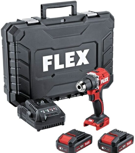 Flex 18V Accuboorschroefmachine DD2G18.0-ECLD/2.5 Set