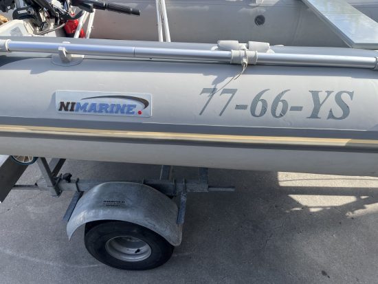 Nimarine 350ALU met Suzuki 15PK