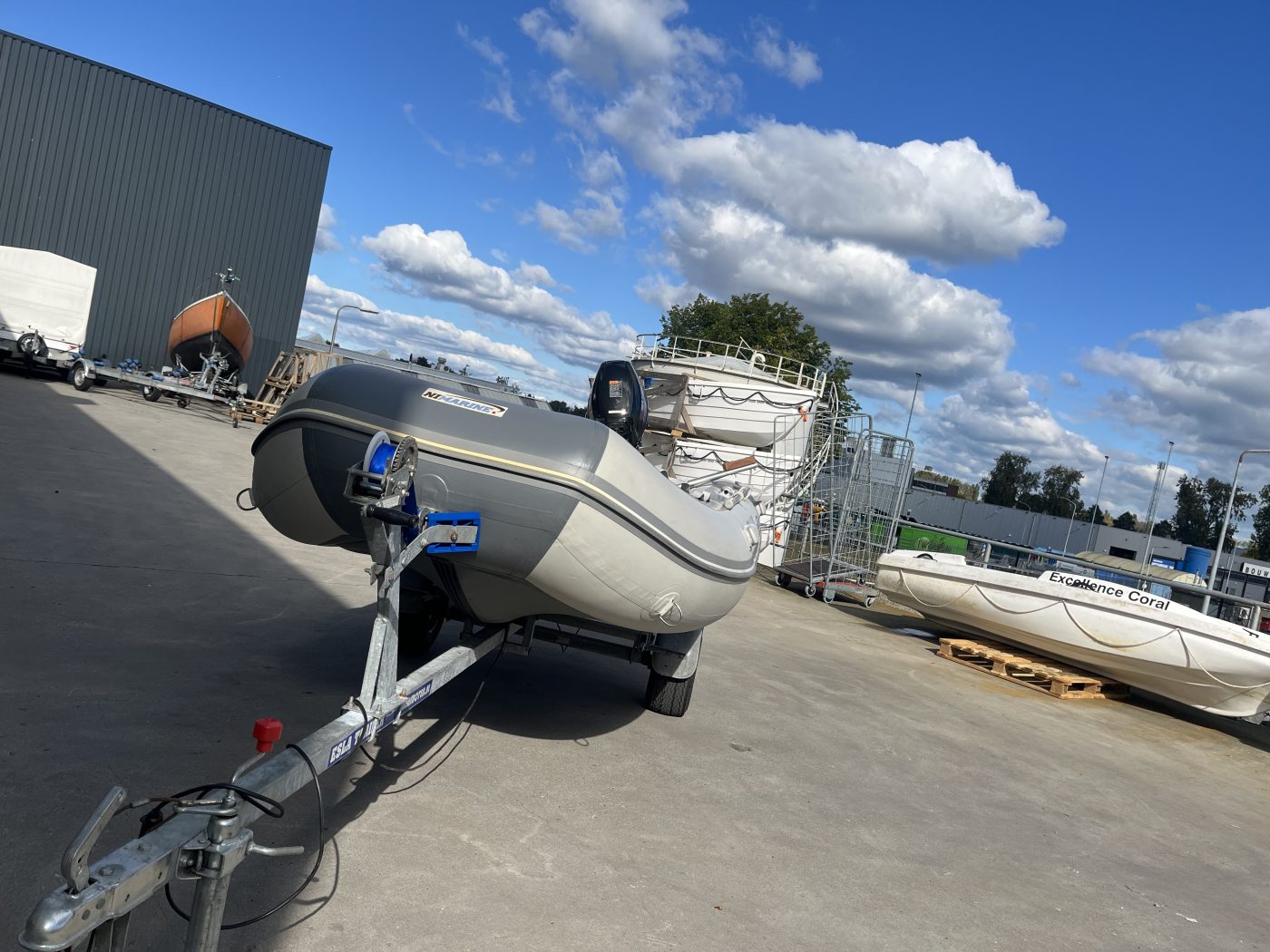 Nimarine 350ALU met Suzuki 15PK